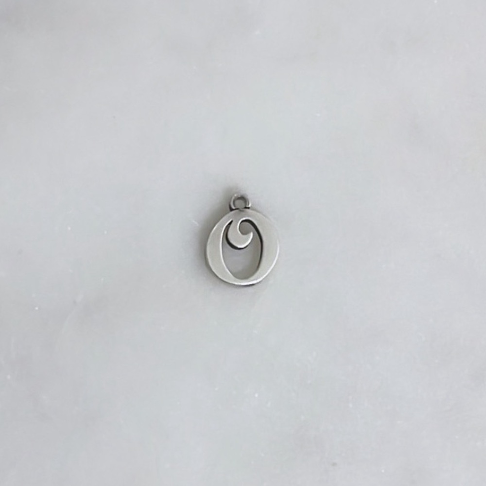 James Avery “O” Initial Charm
